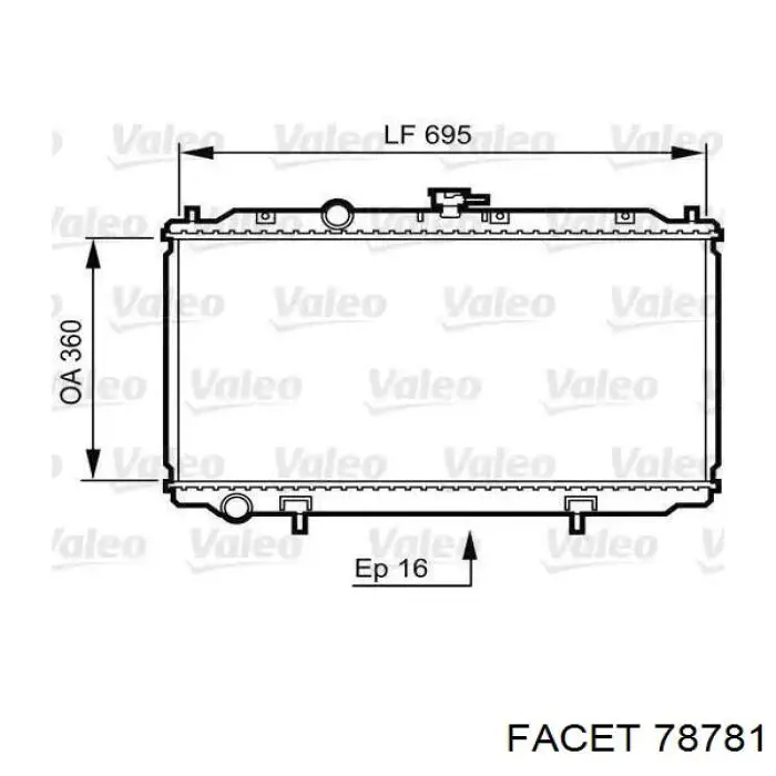 Кожух термостата Vernet 722987J ціна, від 12.67 USD