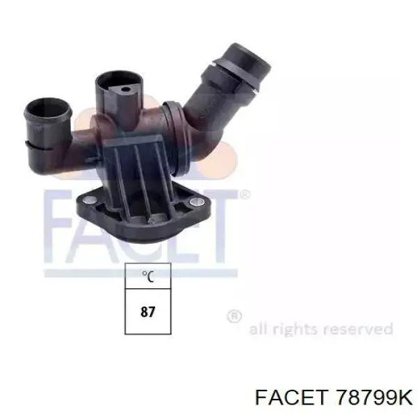 Термостат в зборі Facet 78799K