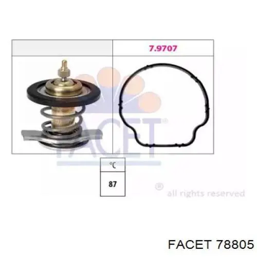 78805 Facet Авто термостат