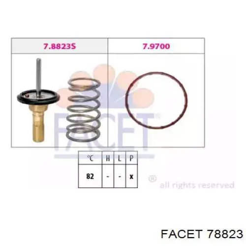 Термостат 78823 Facet