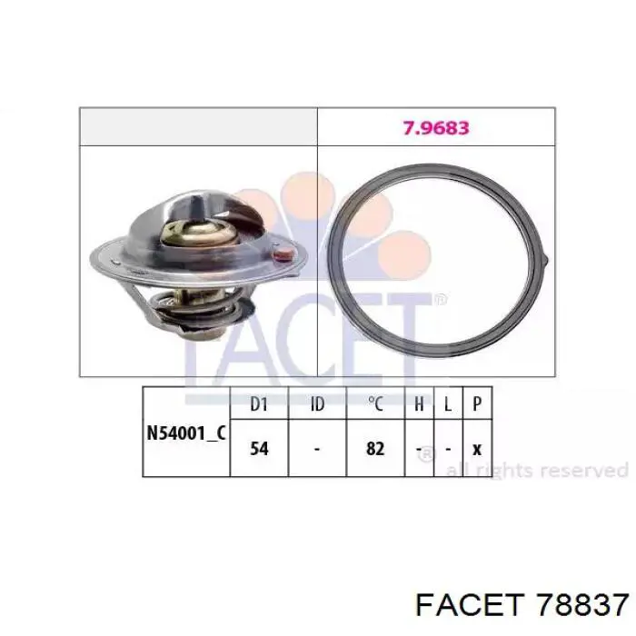 Термостат 2550027000AT Hyundai/Kia