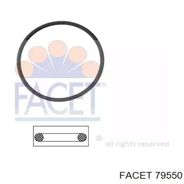 Купити 79550 Facet Прокладка термостата