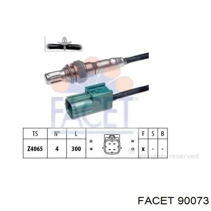 Купити 90073 Facet Датчик положення (оборотів) коленвалу