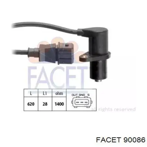 Купити 90086 Facet ДПРВ