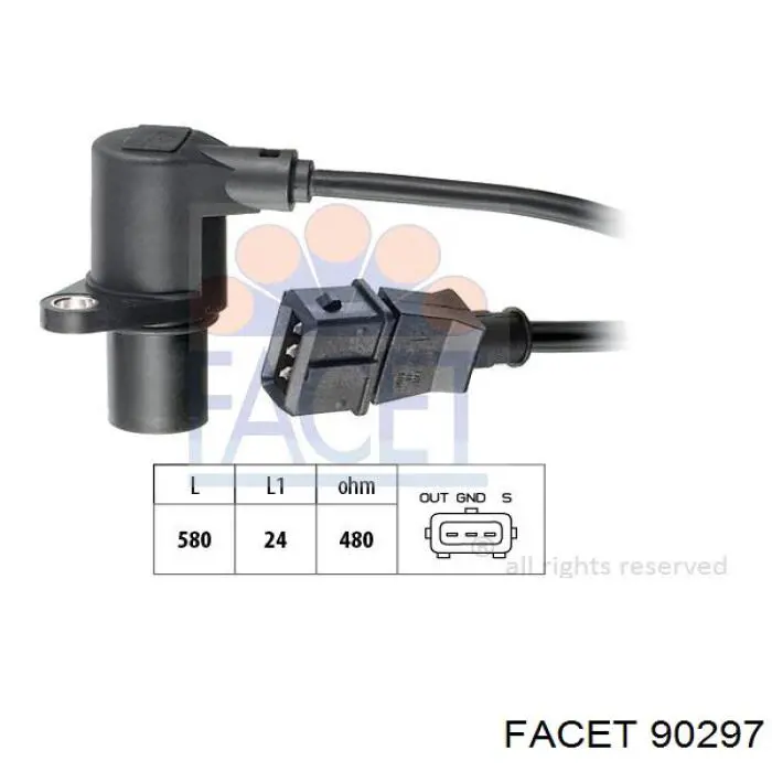 Купити 70610073 HB Autoelektrik Датчик положення (оборотів) коленвалу