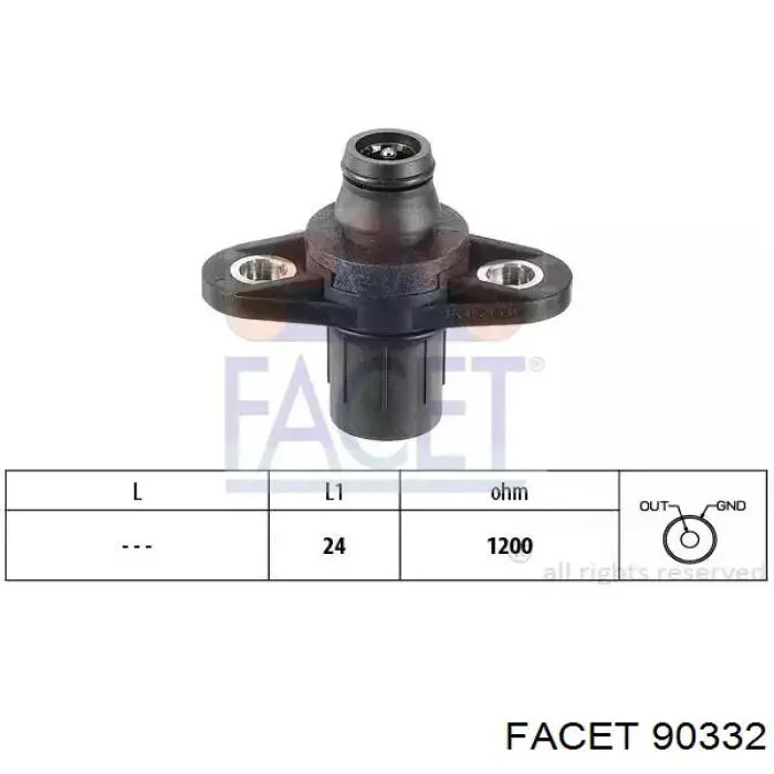 Датчик фаз Facet 90332 ціна, від 21.62 USD