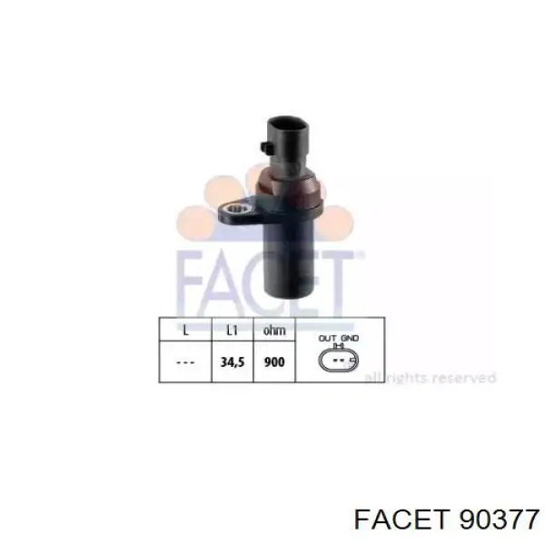 Купити 261210238 Bosch Датчик положення (оборотів) коленвалу