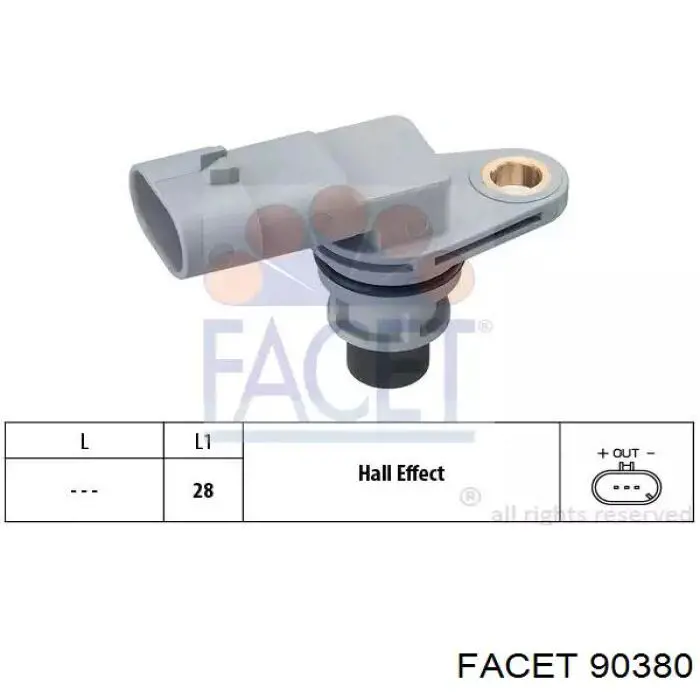 Датчик фаз General Motors 55201874 ціна, від 14.96 USD