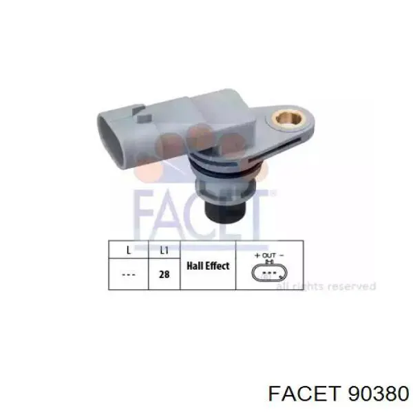 Датчик распредвалу FT75500 Fast