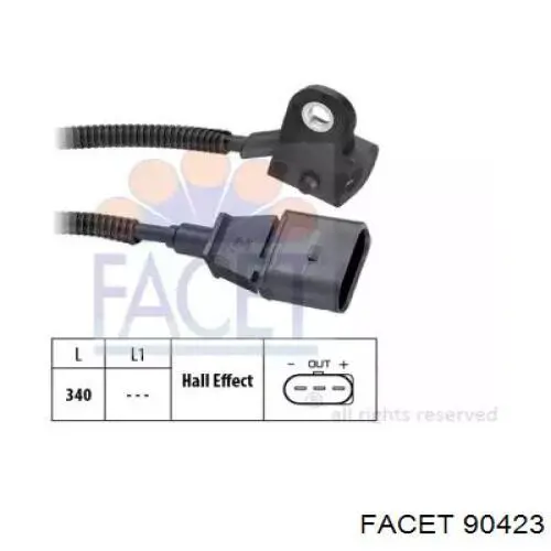 Купити 90423 Facet ДПРВ