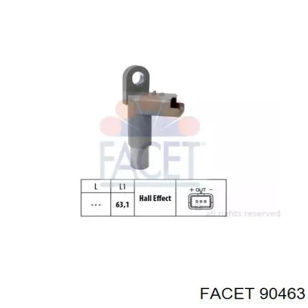 Датчик фаз Ford 9637499180 ціна, від 10.05 USD