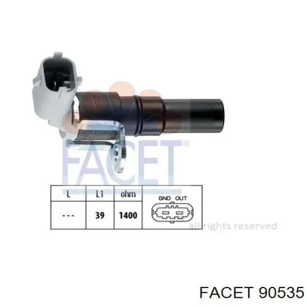 Датчик положення распредвалу Facet 90535