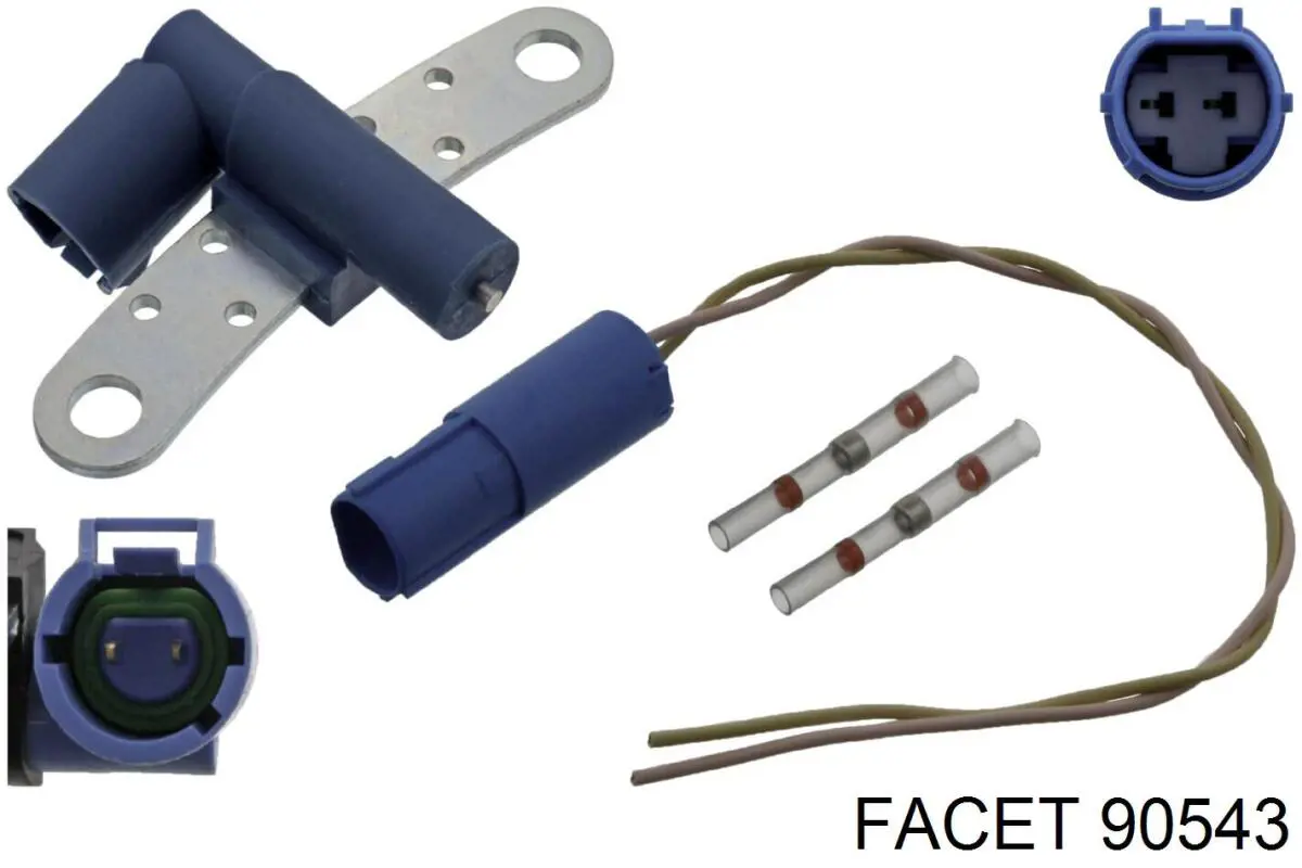 Датчик обертів колінвалу Facet 90543 ціна, від 11.21 USD