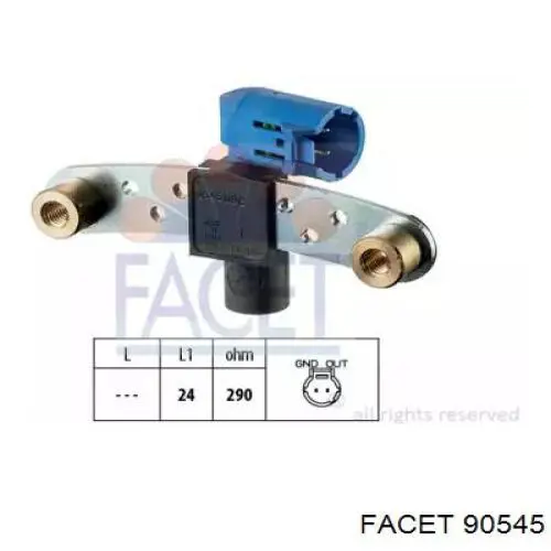 Купити 90545 Facet Датчик положення (оборотів) коленвалу