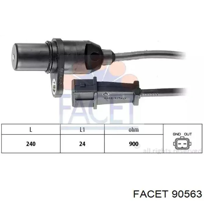 Датчик обертів колінвалу Magneti Marelli 64848094010 ціна, від 13.03 USD
