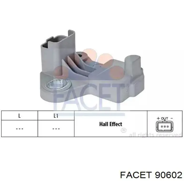 Датчик колінвала 81020 NGK