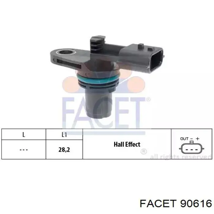 Датчик фаз Magneti Marelli SAC103 ціна, від 11.08 USD
