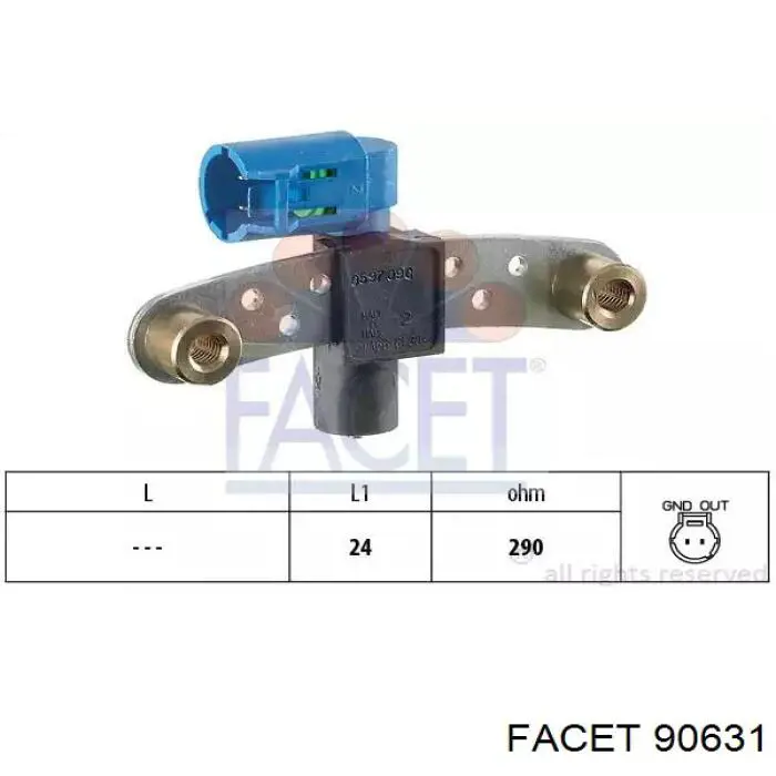 Купити 0445215005 Fiat/Alfa/Lancia Датчик положення (оборотів) коленвалу