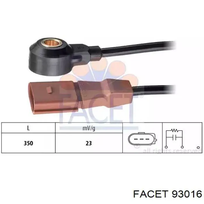 Купити 93016 Facet Датчик детонації