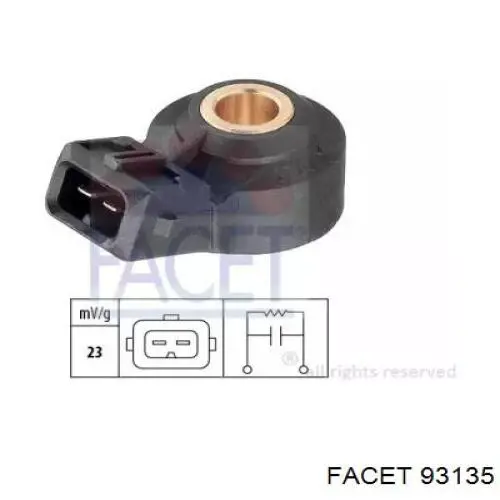 Купити 93135 Facet Датчик детонації