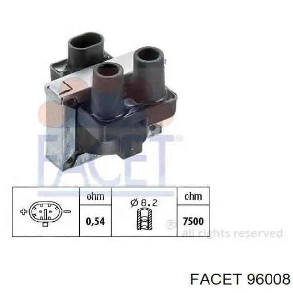 B0052 General Motors Котушка запалювання