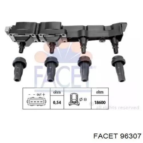 Котушка Facet 96307