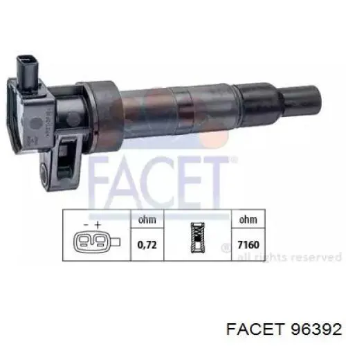 Купити 273013C000 VALEO Котушка запалювання