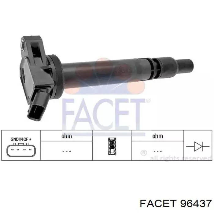 Котушка запалювання IGC102F YEC