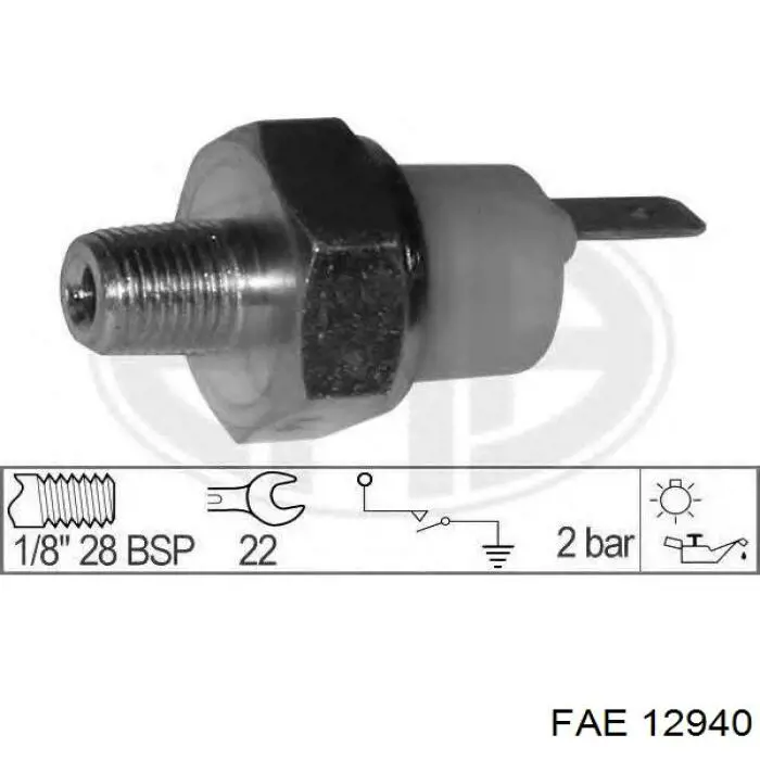 Купити 2524010G00 Nissan/Infiniti Датчик тиску масла