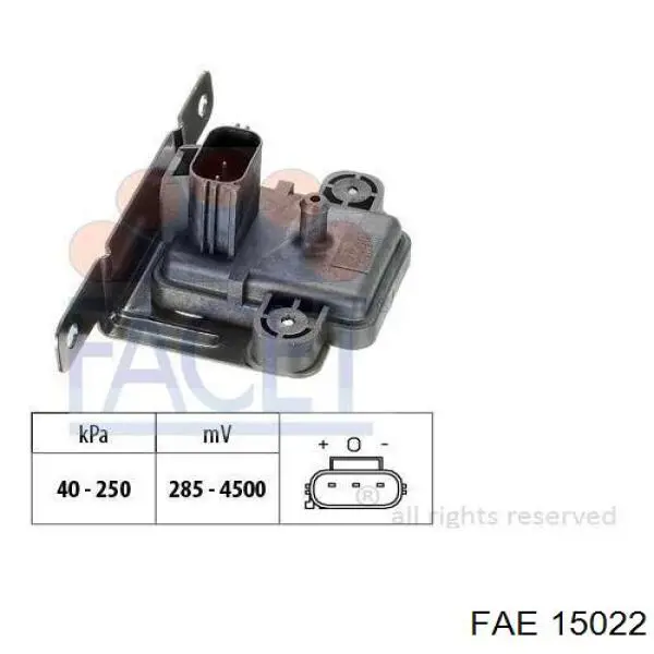 MAP сенсор FAE 15022 ціна, від 25.62 USD