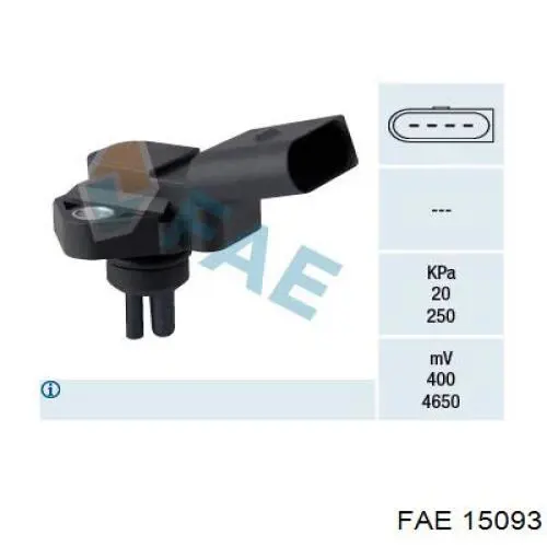 Купити 281002326 Bosch Датчик абсолютного тиску