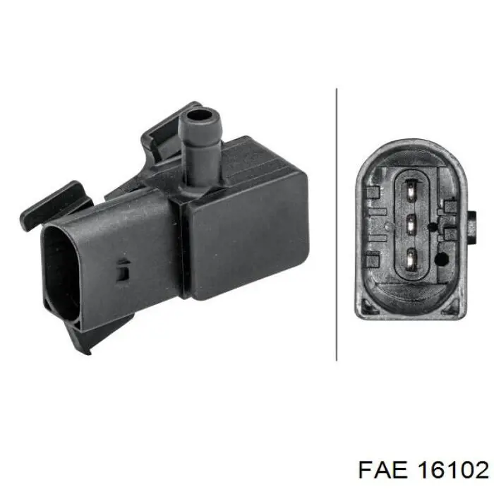 Датчик тиску вихлопних газів FAE 16102 ціна, від 16.68 USD