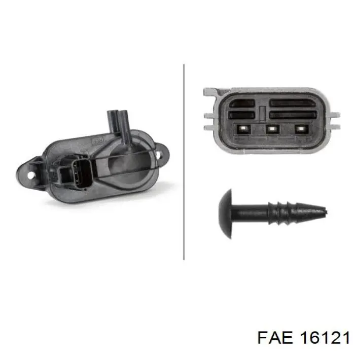 Датчик тиску вихлопних газів FAE 16121 ціна, від 28.11 USD