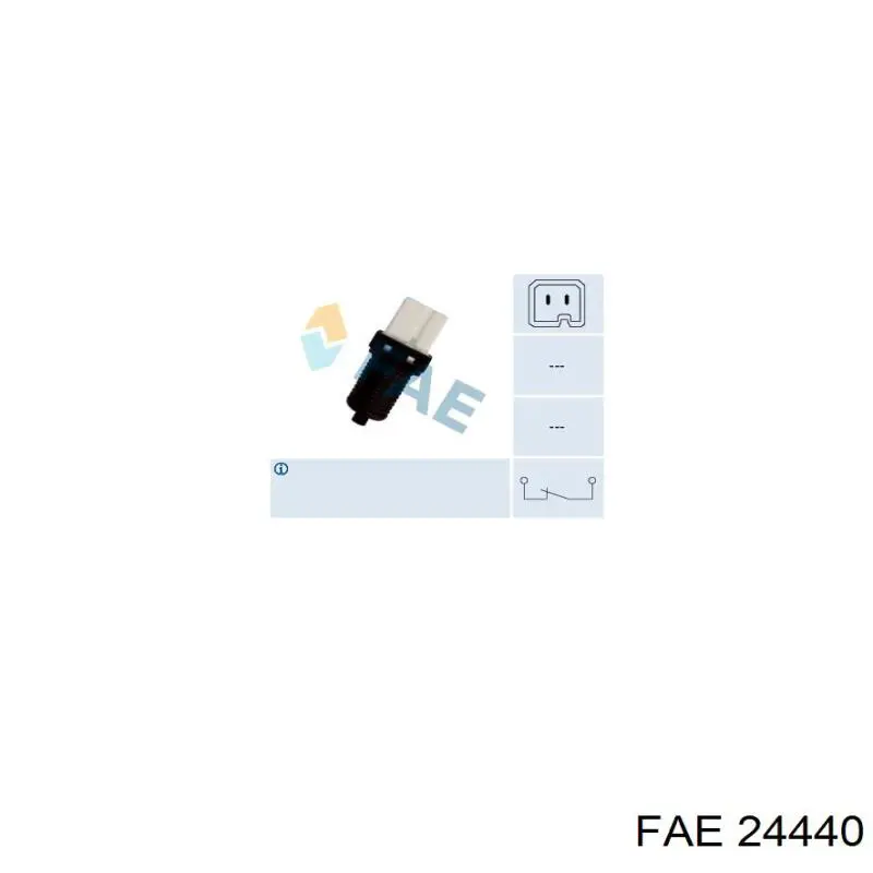Кнопка стоп-сигналу FAE 24440 ціна, від 3.82 USD