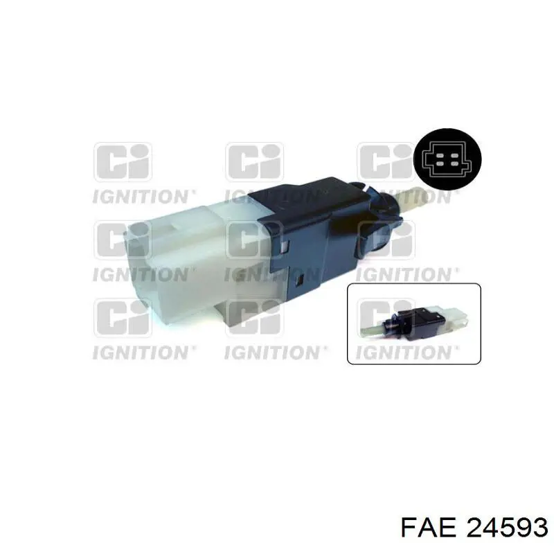 Кнопка стоп-сигналу FAE 24593 ціна, від 15.13 USD