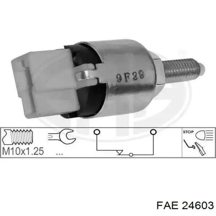 Кнопка стоп-сигналу FAE 24603 ціна, від 10.14 USD
