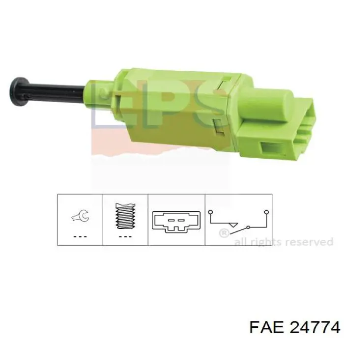 Датчик включення стопсигналу 24774 FAE