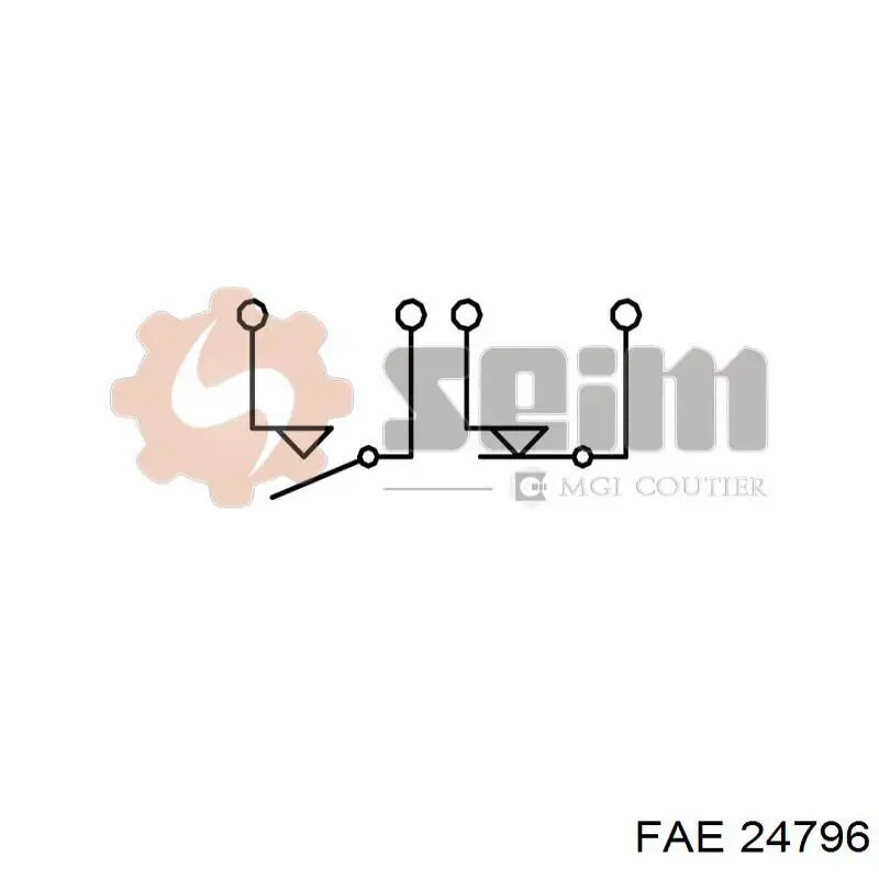 Жабка стопів FAE 24796