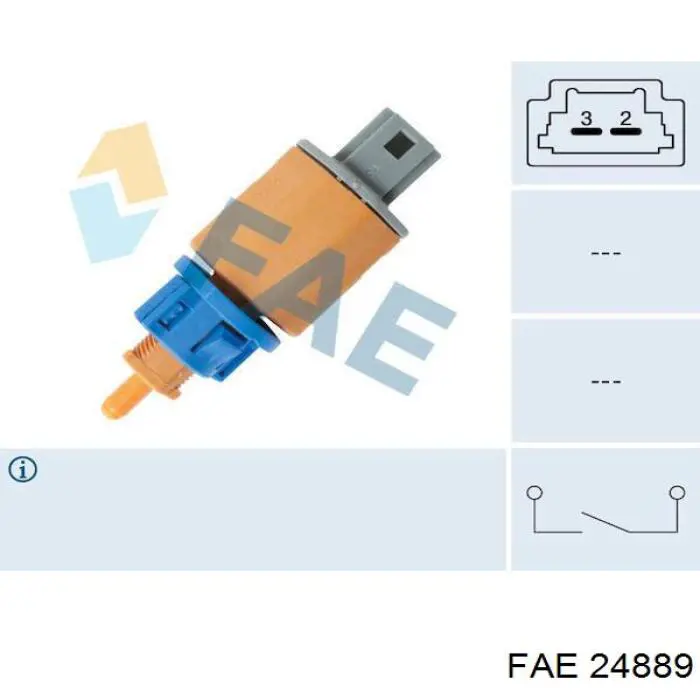 Датчик включення зчеплення FAE 24889 ціна, від 10.02 USD