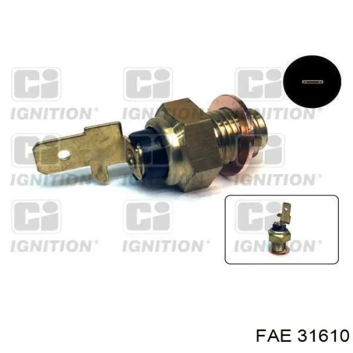 Купити 31610 FAE Датчик температури масла двигуна
