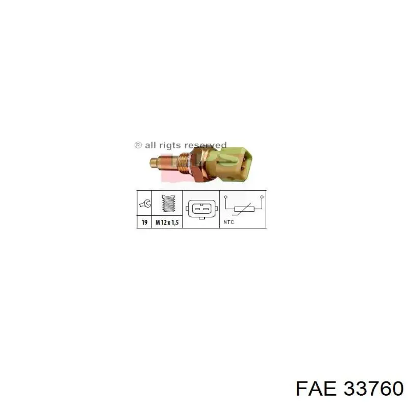 Термодатчик охолоджуючої рідини Meat&Doria 82091 ціна, від 8.74 USD