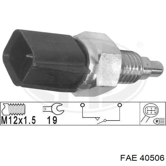 40506 FAE датчик включення ліхтарів заднього ходу