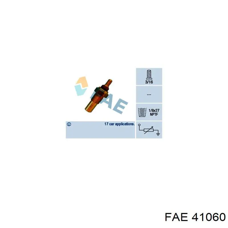 Купити 41060 FAE Вмикач ліхтарів заднього ходу
