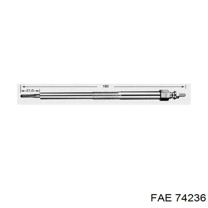 Свіча накалу FAE 74236 ціна, від 14.70 USD