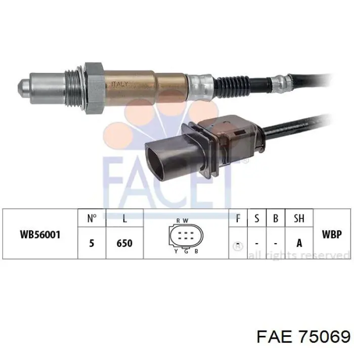Лямбдазонд, датчик кисню до каталізатора IKA 970961 ціна, від 84.37 USD