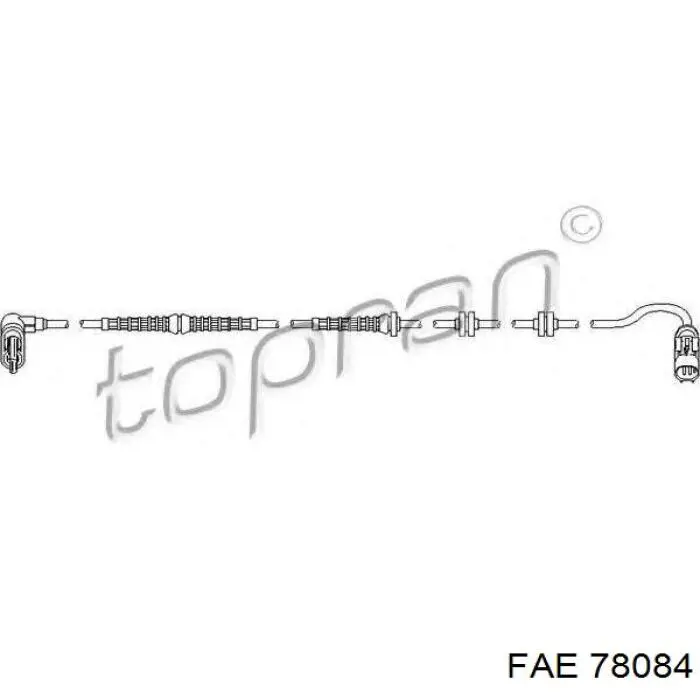 Датчик АБС передній 78084 FAE