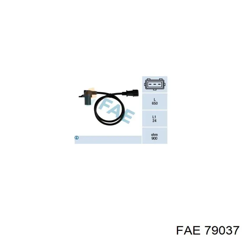 79037 FAE датчик положення (оборотів коленвалу)