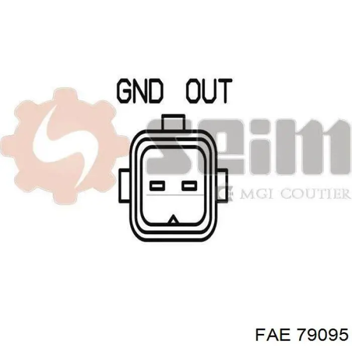 79095 FAE датчик положення (оборотів коленвалу)