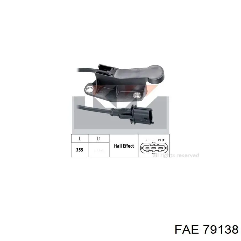 79138 FAE Датчик розподільного вала