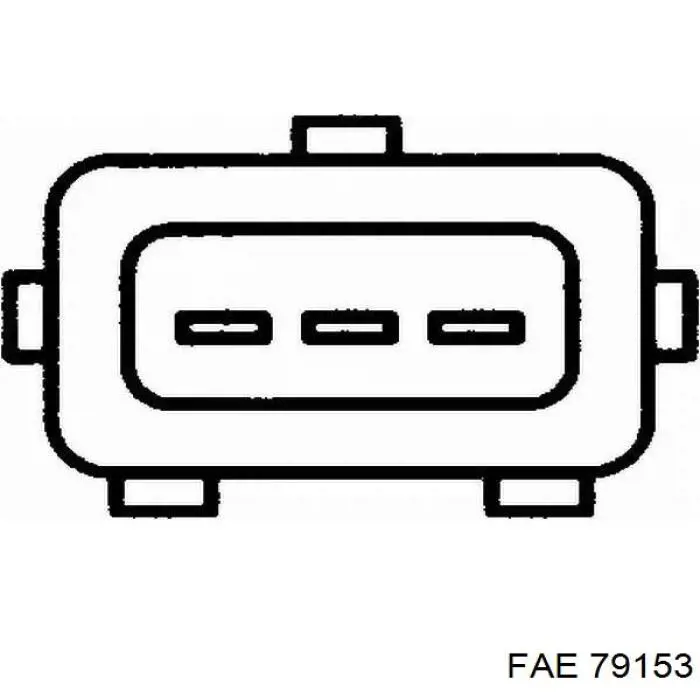 Купити 79153 FAE Датчик положення (оборотів) коленвалу
